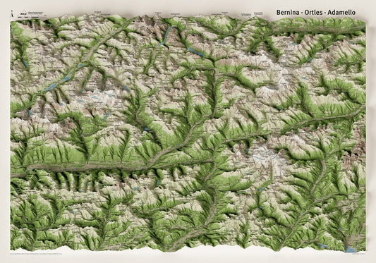 Bernina · Ortles · Adamello - la nuova mappa è in arrivo