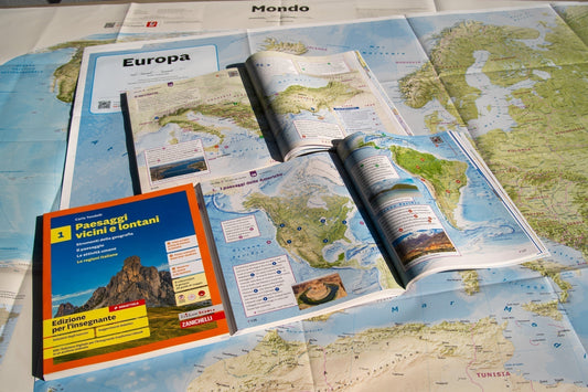 Mappe e GIS per la scuola media: il mio lavoro per Zanichelli
